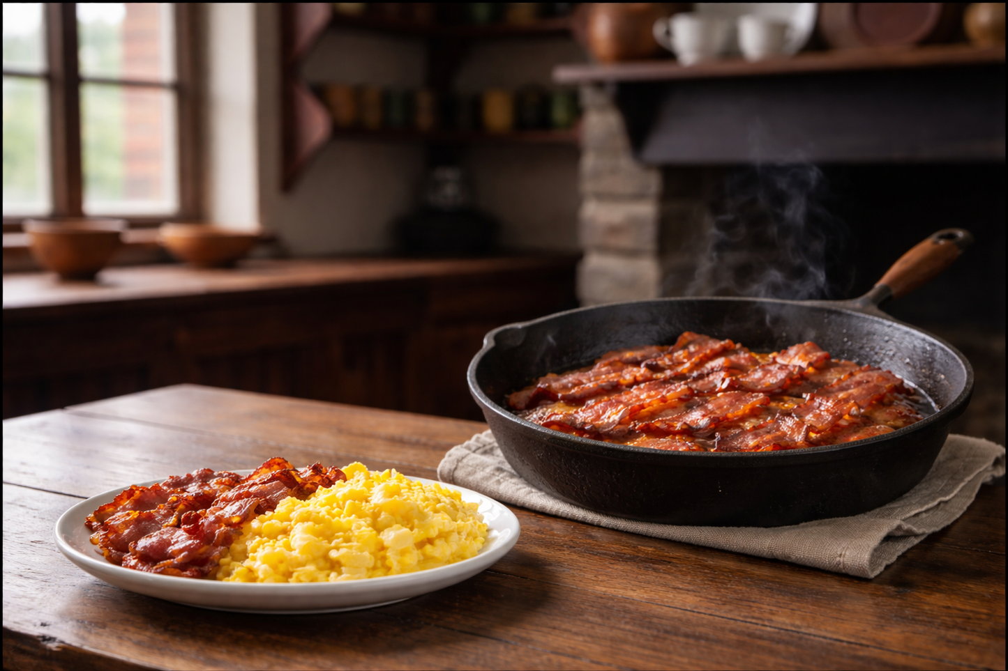 Milk-Fed Pork Bacon - Heritage Family Farms